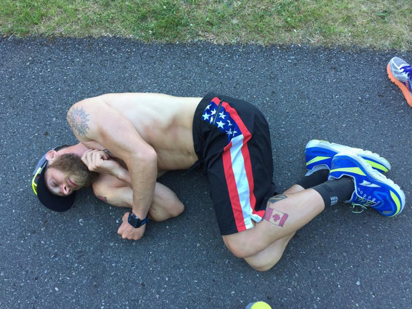 50 Ironman за 50 дней: он пробежал 2 тысячи километров